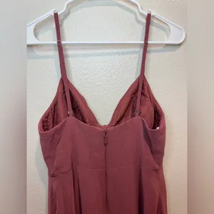 Azazie Women’s Alaya Ready to Ship Dusk Bridesmaid Dresses Size 6 in Desert Rose thumbnail 7