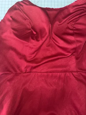Pomuyoo rury Red Sequin Mini Dress with Spaghetti Straps Size 8 thumbnail 7