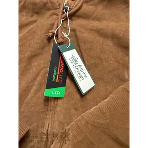 Alpine Design Womens‎ Corduroy Quilted FZ Hood Jacket Roasted Coffee ADW24701 M thumbnail 3