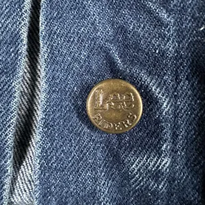 Vintage Lee Trucker Jacket Womens 11/12 Blue Denim Trucker USA‎ Union Made thumbnail 8