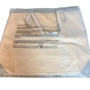 Calvin Klein Fragrance Light Pink Double Handle Beach Travel Tote Bag NIB thumbnail 8