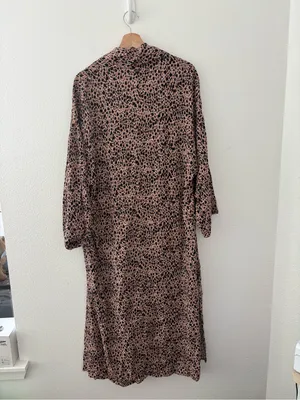 Free People Daria Leopard Print Trench Shirt Dress thumbnail 4