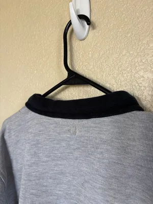 Vintage Grey Quarter Zip Gray Size undefined thumbnail 6