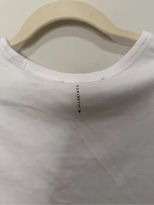 All Saints Stevie‎ Slim Fit Short Sleeve T-Shirt Size 8 thumbnail 9