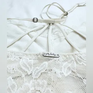 Gilly Hicks by Hollister Strappy Back Longline Bralette - White - S thumbnail 4