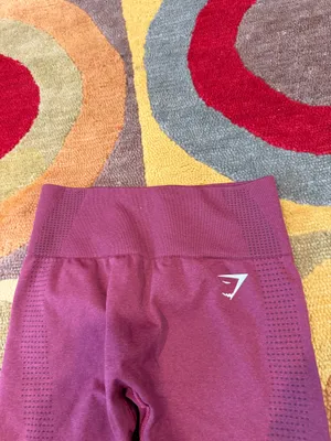 Gymshark Vital Seamless Leggings Plum Pink Marl High Rise Fits like an XS thumbnail 3