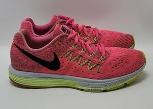 Nike Womens Pink Green Zoom Vomero 10 717441-608 Lace Up Athletic Shoes Size 8.5 thumbnail 1