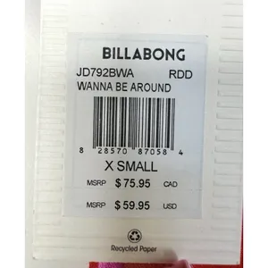 Billabong Wanna Be Around Maxi Dress XS Red Pink High Slit‎ NWT Beach Cover Up thumbnail 13