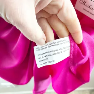 Shoshanna Faux Wrap Puff Sleeve Sash Mini Dress Magenta Pink 10 thumbnail 3