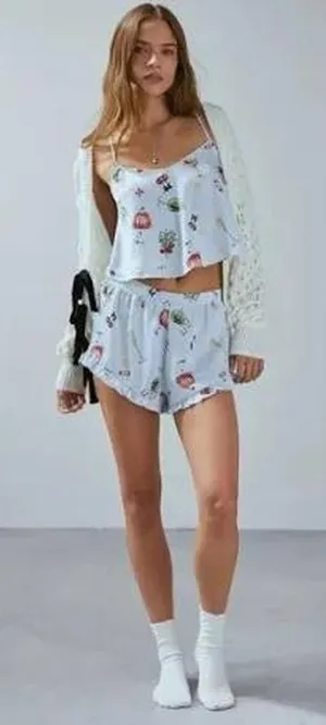 Urban Outfitters ( Out From Under) Satin Dream Micro Shorts . NWOT, size small. thumbnail 1