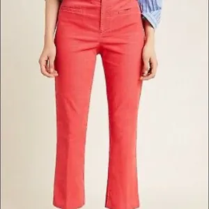 ✨ Anthropologie The Essential Corduroy Cropped Flare Pants✨ thumbnail 2