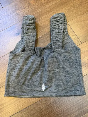 Free People Stars Align Heather Tank Gray Size Small - C33-025 thumbnail 4