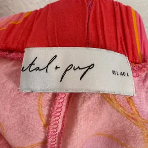 Petal & Pup Felicity High Waisted Wide Leg Abstract Print Pant Size Large thumbnail 4