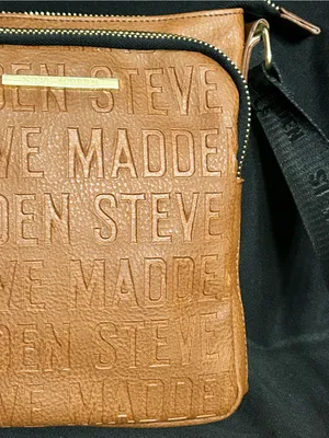 Steve Madden Tan Embossed Logo Crossbody Bag thumbnail 3