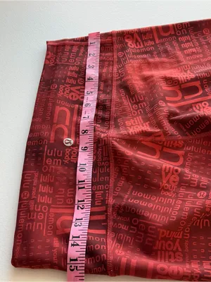 Lululemon Wunder Train High-Rise Crop 23" Lululemon Ombre Red Multi thumbnail 6