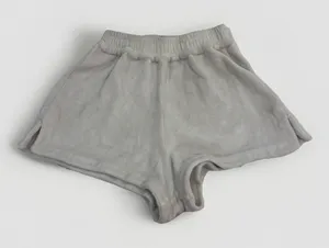 Frankies Bikinis Shorts Womens Size Small White Terry Cloth Swim Beach thumbnail 1