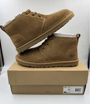 Authentic UGG Women’s Neumel Chukka Boots Chestnut US 10 Style 1094269New In Box thumbnail 1