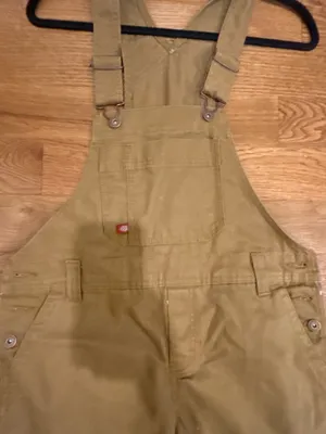 Dickies NWT Relaxed Fit Bib heritage Overalls - Rinsed Brown Duck size XS thumbnail 14