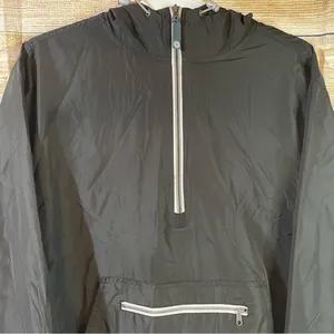 Lauren James hooded waterproof windbreaker drawstring jacket women Size Medium thumbnail 6