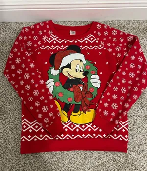 Disney Christmas Sweater thumbnail 1