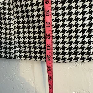 STARING AT STARS PIN UP BODYCON DRESS SMALL LIKE NEW houndstooth thumbnail 13