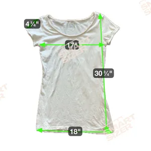 Women's White Top by Hoodies gently worn thumbnail 8