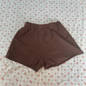 PACSUN Chocolate Brown Women's Sweat Shorts thumbnail 4