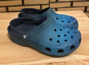 Crocs Blue Clogs‎ W5/M3 thumbnail 1