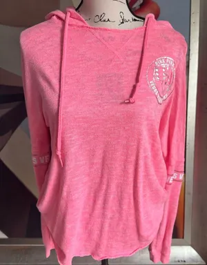 Victoria’s Secret Pink Las Vegas RARE oversized lightweight hoodie small thumbnail 1
