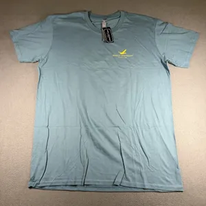 Simply Southern Outfitters Dog T-shirt XL Green Duck Short Sleeve Graphic Tee thumbnail 3