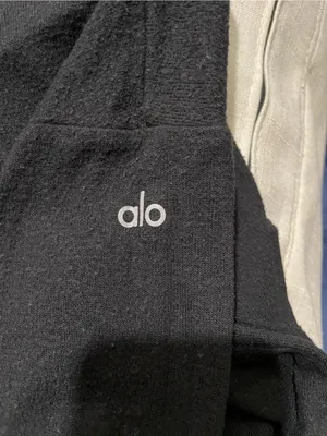 Alo Soho Pullover Crewneck Sweatshirt Pre Washed Live in, distressed Look S thumbnail 7