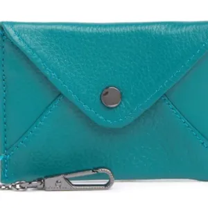 Aimee Kestenberg "Ashley Leather" Wallet Purse, in "Rainforest Green" thumbnail 2