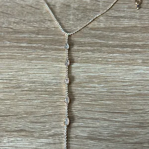 Rhinestone y necklace thumbnail 2