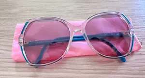 Vintage Gucci GG2102 Blue Sunglasses Eyewear thumbnail 1