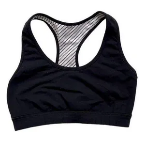 LUCY Women’s Black Racerback Sports Bra Top Size Small thumbnail 2
