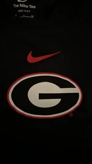 Black Georgia Nike tank top thumbnail 4