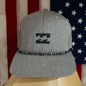Hello Darlin Hat chain handmade brand new Gray thumbnail 1