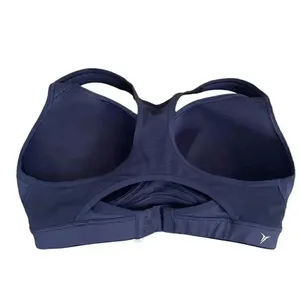 Old Navy Women’s Navy Lightly Padded High Support Racerback Athletic Yoga SZ 34D thumbnail 3