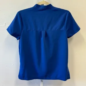Figs Women's Button Front‎ Celemu Scrub Uniform Top Blue XS W20SW1039 thumbnail 2