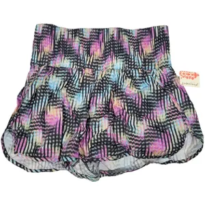 Free People Athletic Shorts High Rise Printed‎ Pull-On Euphoria Print Size L thumbnail 1