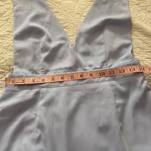 New Superdown Kaelyn Pinafore Mini Dress‎ Light Blue Size M thumbnail 12