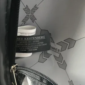 Aimee Kestenberg Grey Mini Hard-case Travel Luggage Bag thumbnail 5