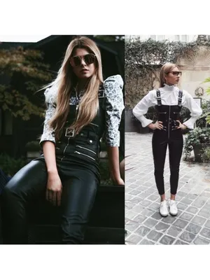 WeWoreWhat Vegan Leather‎ Moto Overalls Zipper Black XS NWT thumbnail 9