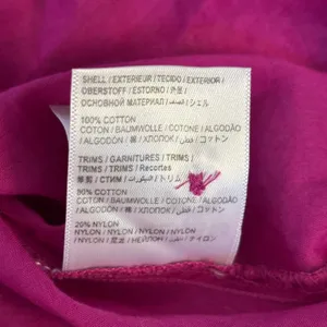 Farm Rio X Anthropologie Kelsie Peasant Blouse Sz M Purple Boho Puff Sleeve Lace thumbnail 6