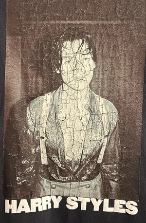 Harry Styles shirt Black Size M thumbnail 1