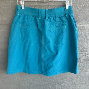 Kuhl Durango Green Skirt Women’s‎ Sz 4 Side Ruching Outdoor Hiking Nylon Spandex thumbnail 2