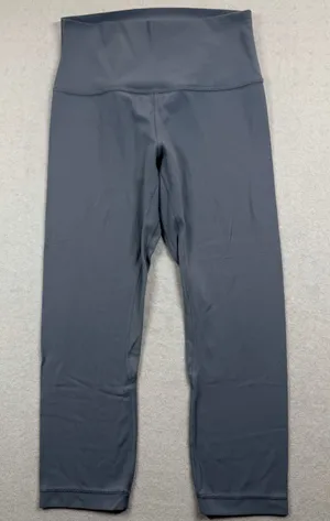 Lululemon Align High-Rise Crop Leggings Blue Size 6 Buttery Soft Yoga Athletic thumbnail 1
