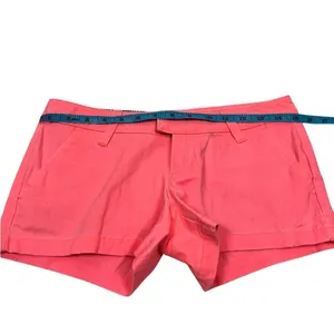 Y2K‎ Volcom Neon Pink Low Rise Shorts Mini Cheeky Hot Girl Summer 2000s thumbnail 4