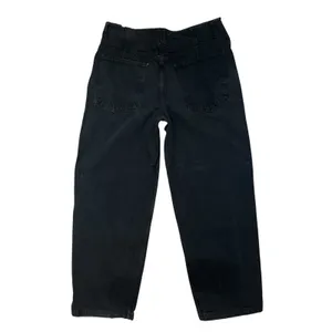 Free People Maryel Mid-Rise Boyfriend Jeans in Blue Black Wash Size 31 Boho Fall thumbnail 6