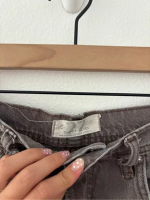 Free People Ollie extreme wide leg jeans in purple thumbnail 3